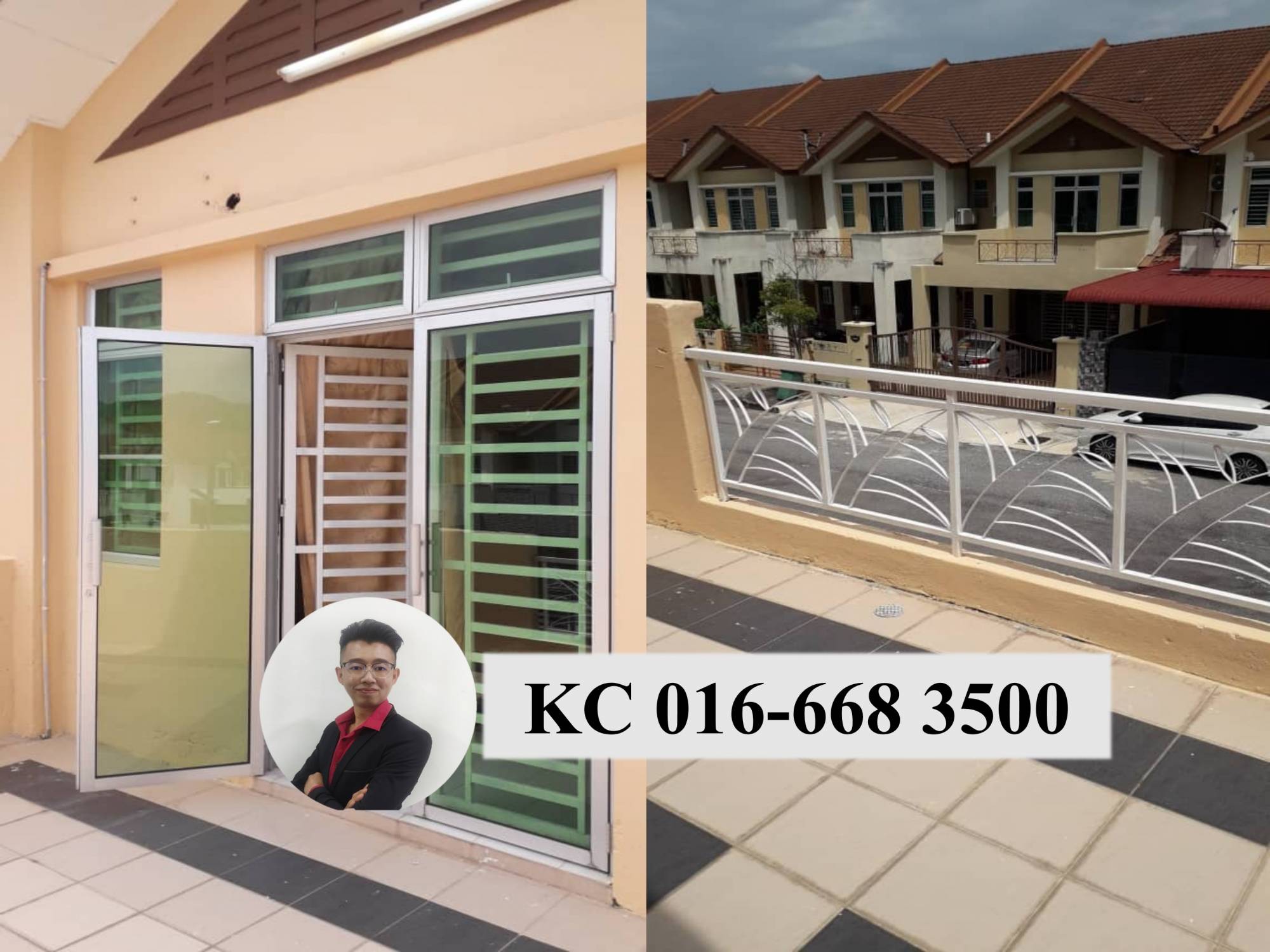 New Renovation + Kitchen, Taman Kulim Utama 2S House For Rent Rm 1300