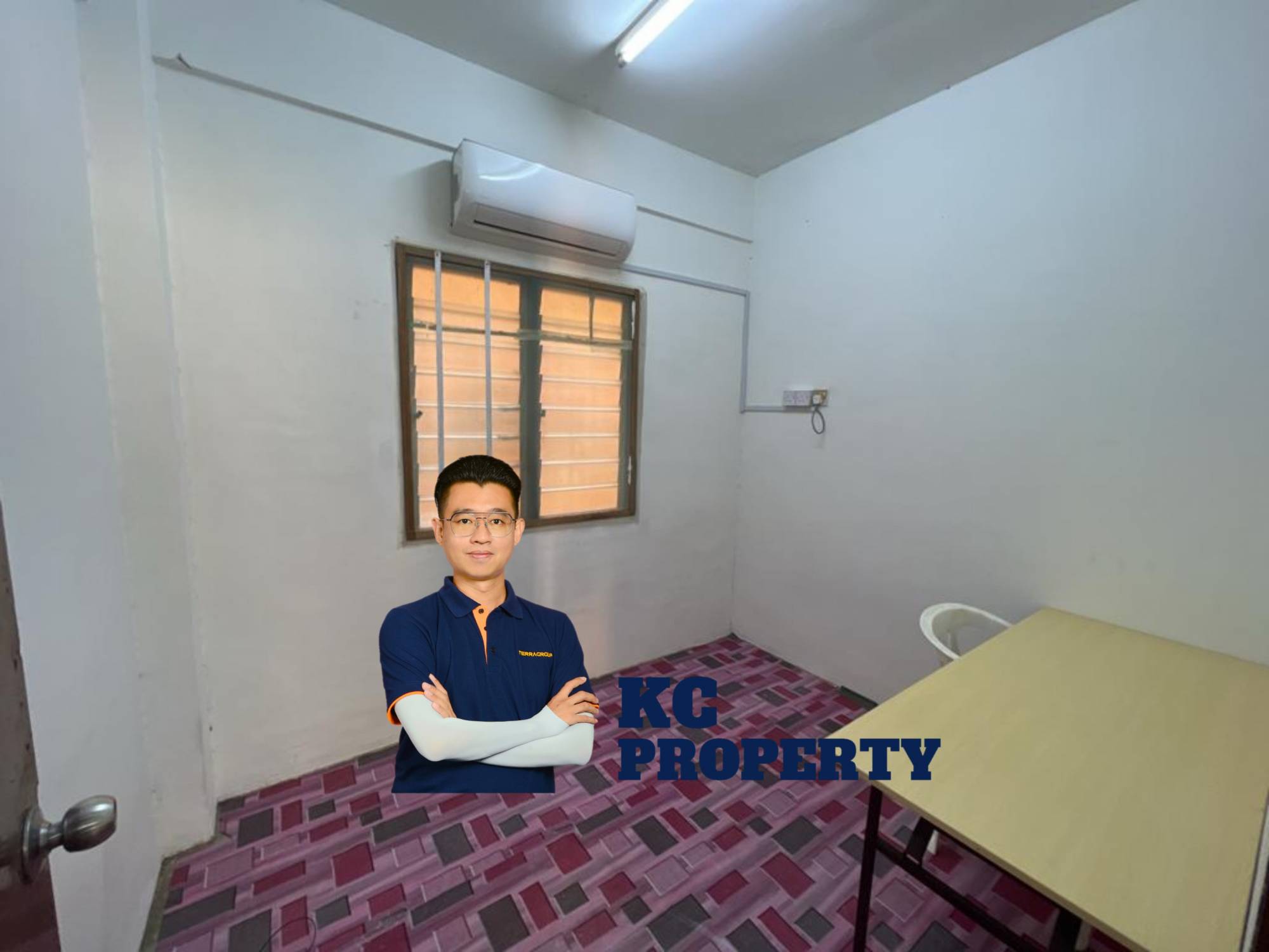 Flat Kulim Square, Kulim All Room Aircond For Rent Rm 800